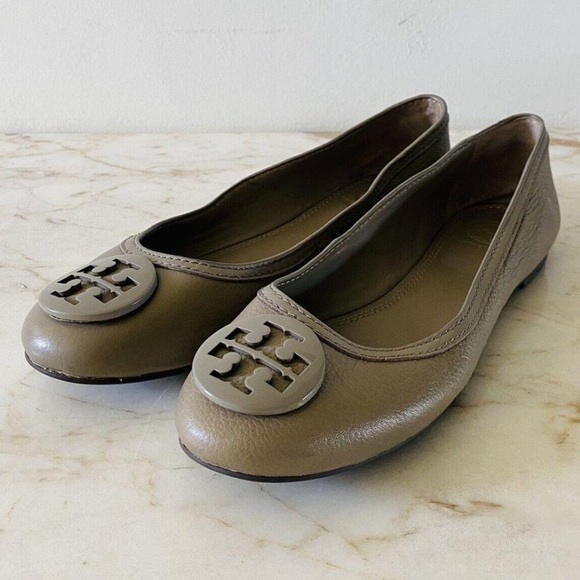 Tory Burch Shoes - Tory Burch Shoes| Leather Ballerina Flats | Size 9.5